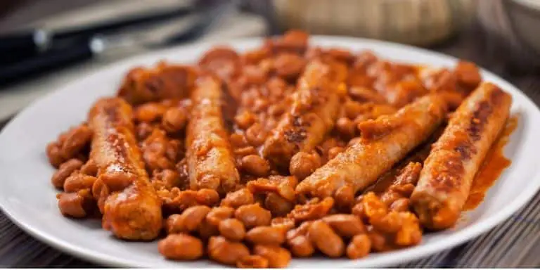 Sausage and beans