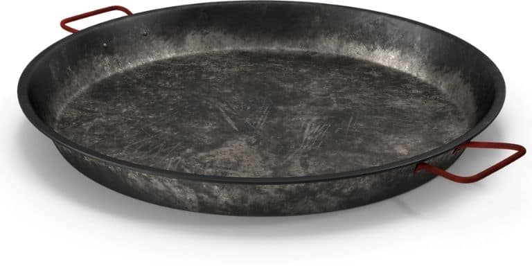 Old Carbon steeled paella pan