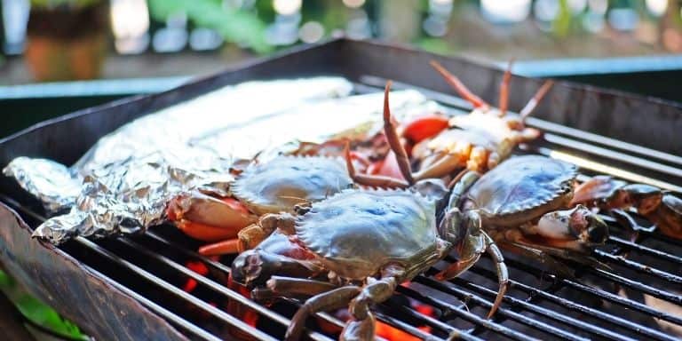 Grilled Crabs