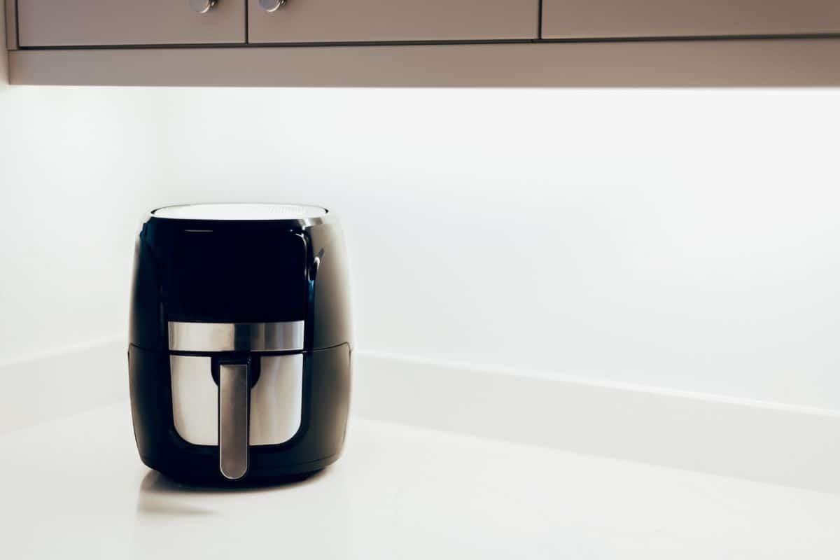 Air fryer on the kitchen counter