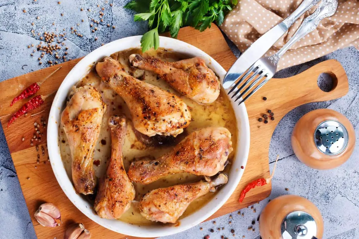 Fried chicken legs
