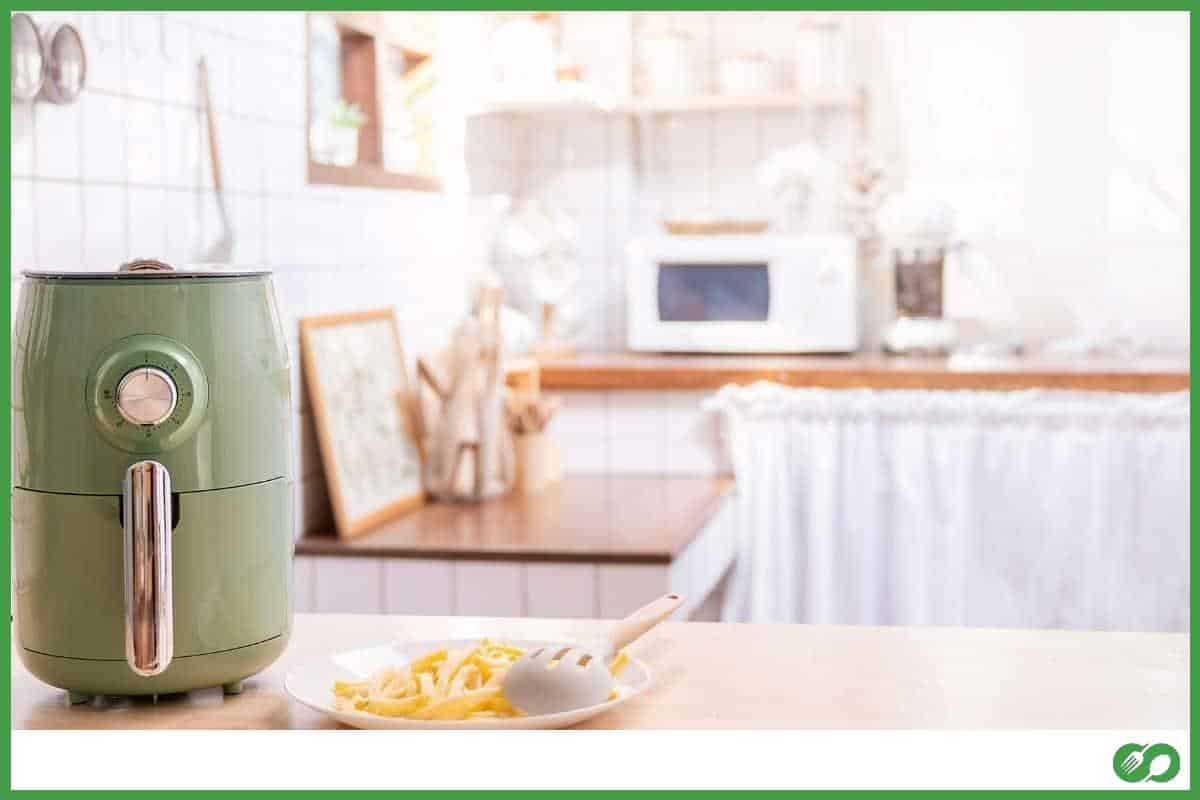 Air fryer on a counter